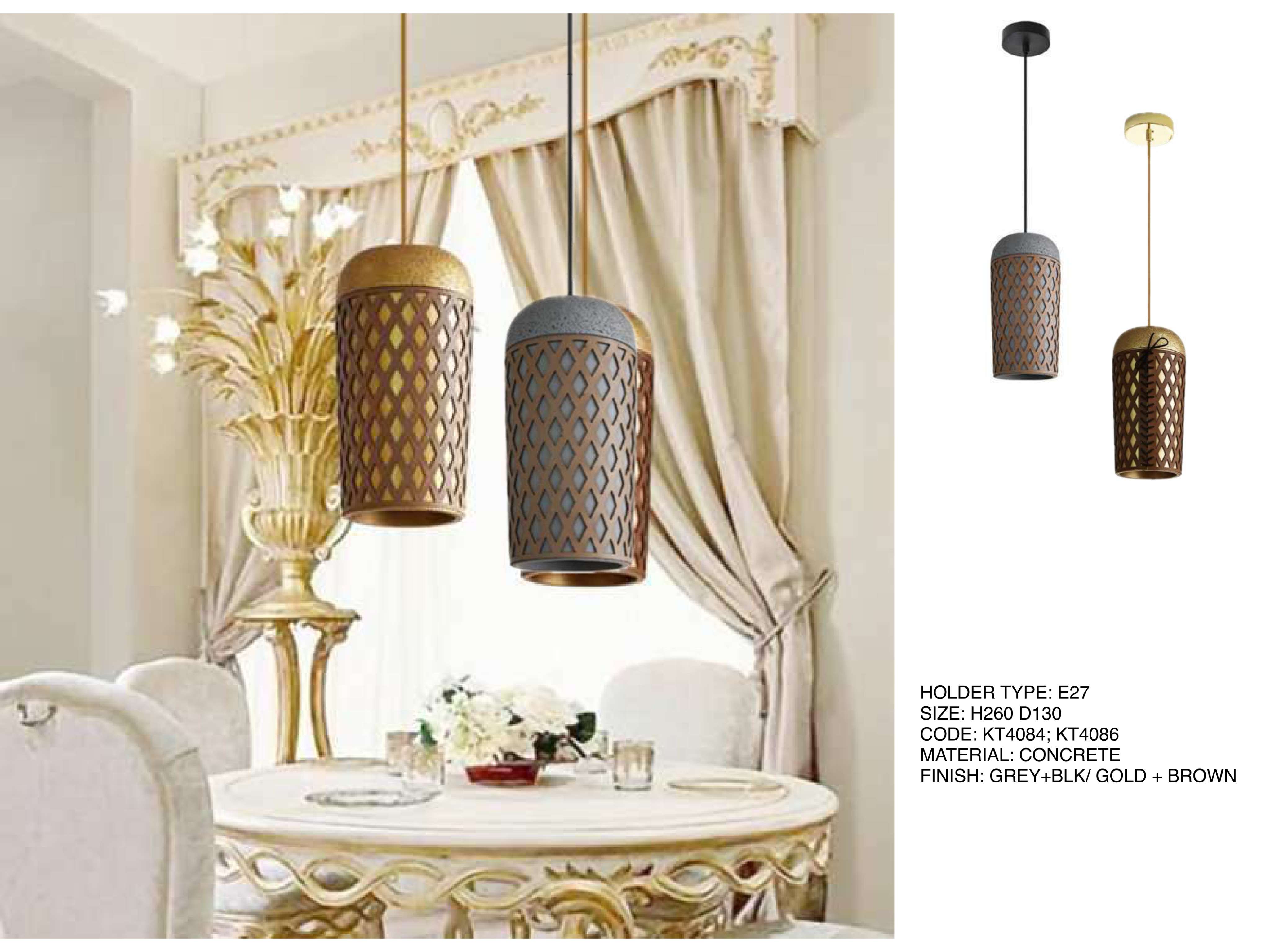 Beyond Lights - Concrete Hanging Lamp- LCHL